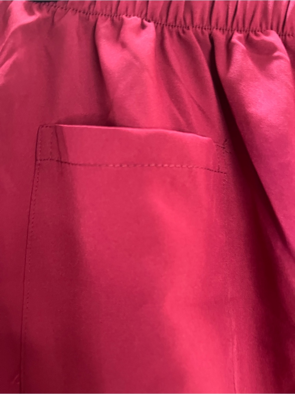 0038: Magenta Women's Scrub Top & Pants with Cargo Pockets Set            Size M - Picture 13 of 14